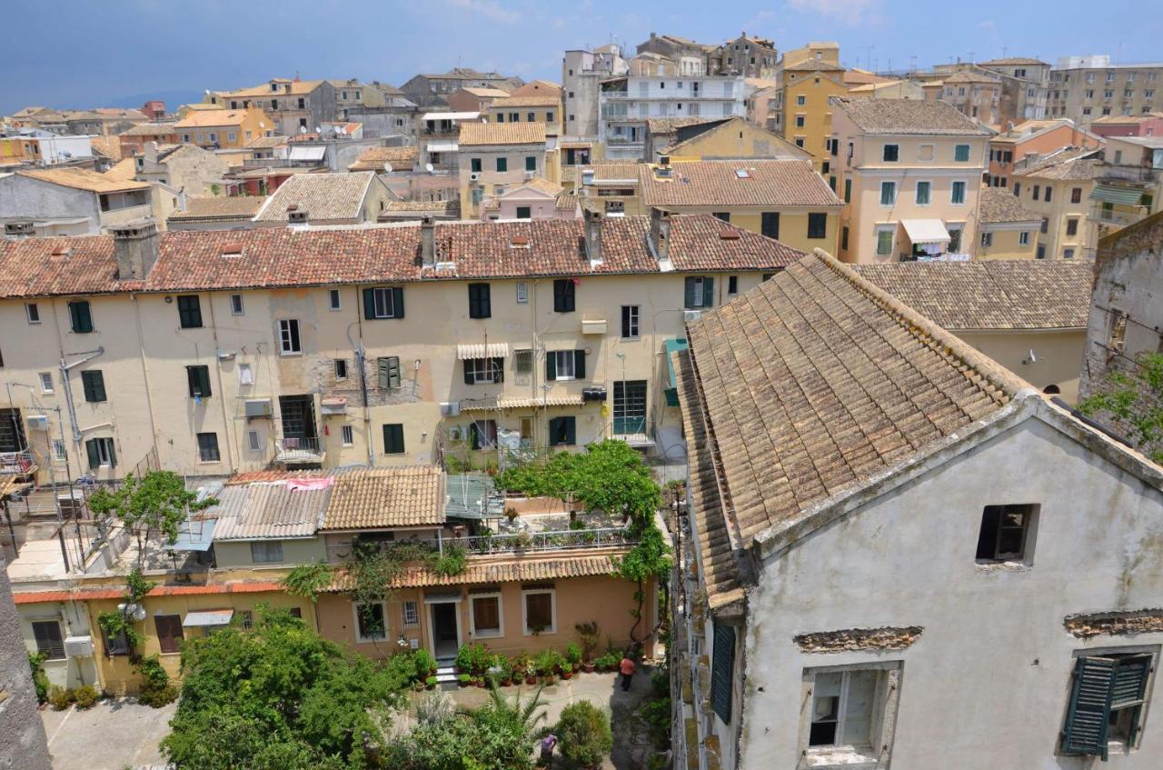Ferienwohnung Sofia'S House At The New Fortress Corfu  Exterior foto